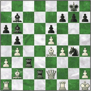 Game position after 23...Rd2!!