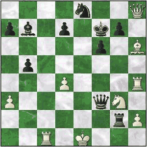 Game position after 26...Qf3