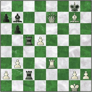 Game position after 33.Qxe7