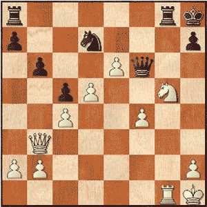 Game position after 32.Ng5