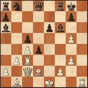 Game position after 19.hxg5!!