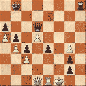 Game position after 43...fxg2+