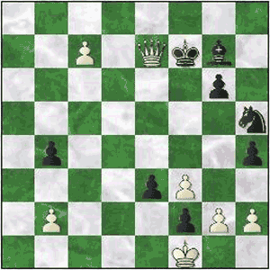 Game position after 41.Qxe7+