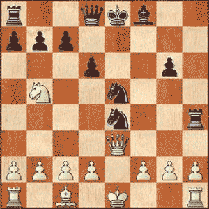 Game position after 16...Rxh2?!