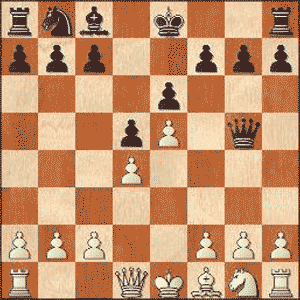 Game position after 7...Qxg5