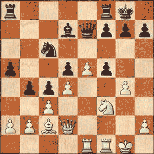 Game position after 18.g4!?