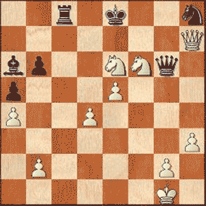 Game position after 37.Nxf6+