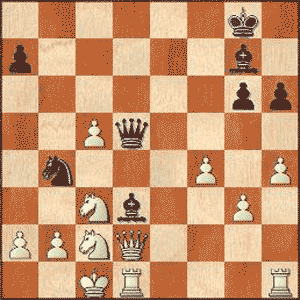 Game position after 27.Nc2!