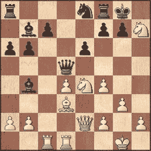 Game position after 17.Nxh7!!