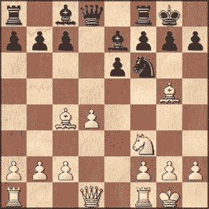 Game position after 9.0-0