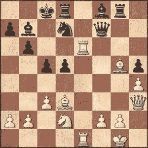 Game position after 21.Qh3