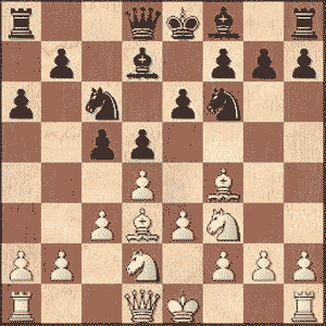 Game position after 7...a6