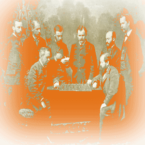 Isidor Gunsberg challenged William Steinitz for the World Championship across the winter of 1890/91