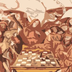 Chess was popular in the courts of Rome