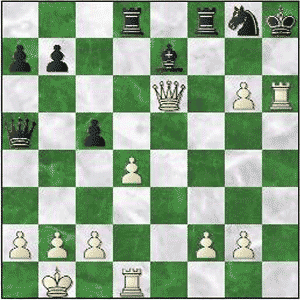 Game position after 22.Rxh6+!!