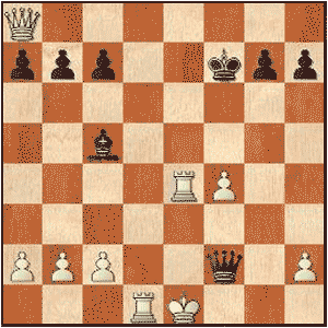 Game position after 22...Qf2#