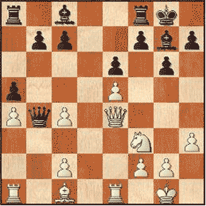 Game position after 19.bxc4