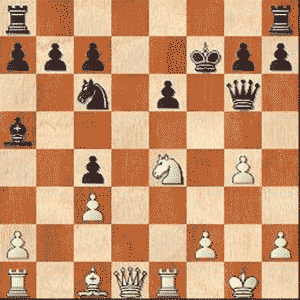 Game position after 16...Kxf7?!