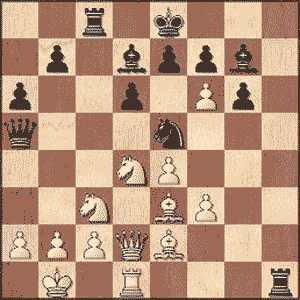 Game position after 16.gxf6!