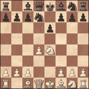 Game position after 4...Nd7