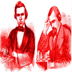 Paul Morphy inflicted a humbling defeat on Daniel Harrwitz