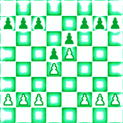 Pawn Formation in Mc Connell vs Morphy